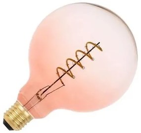 Lampadina LED FILAMENT SPIRAL G125 E27/4W/230V 2000K rosa