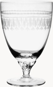 Set di 6 bicchieri da bistro in cristallo soffiato Ovals