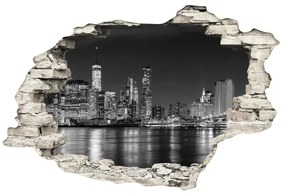 Adesivo del foro di New York Landscape Night in New York - Ambiance