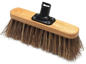 Testa di scopa con fibre di palma rigide Verniciata, 26,5 cm - Addis