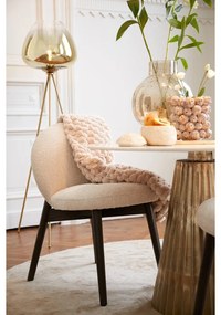 Set di sedie da pranzo color crema in imbottito 2 pz Sinosa – Light &amp; Living