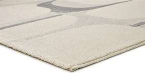 Tappeto grigio chiaro/color crema 133x190 cm Porto – Universal