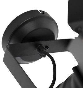 Faretto da studio intelligente nero orientabile e inclinabile con Wi-Fi A60 - Movie