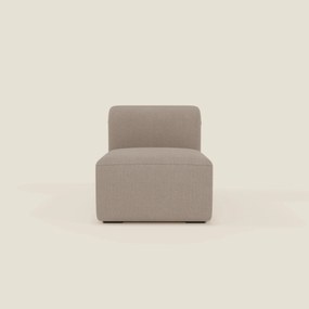 BonBon modulo centrale 70 cm – Poltrona o elemento componibile in tessuto smacchiabile T23 tortora