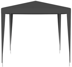 Gazebo Professionale 2,5x2,5 m Antracite 90 g/m²