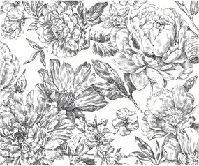 Fotomurale KOMAR Flowerbed, Multicolore 300X250 cm