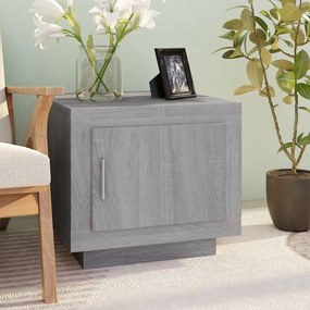 Tavolino Da Salotto Grigio Sonoma 51x50x45cm Legno Multistrato /