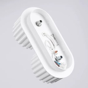 Sollux SL.1783 - Faretto AURA 2xGX53/10W/230V, bianco