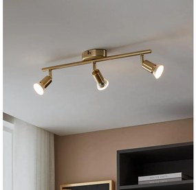 Eglo 33186 - Faretto LED BUZZ-LED 3xGU10/2,8W/230V 3000K oro