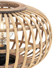 Lampada da tavolo orientale in bambù - Amira