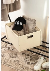 Scatole di cartone beige in set da 3 Ture - Bigso Box of Sweden