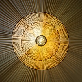 Brilagi - Plafoniera LED CERIA BOHO 1xE27/40W/230V diametro 50 cm marrone