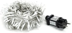 Aigostar - Catena LED natalizia da esterno 200xLED/8 funzioni 23m IP44 bianco freddo