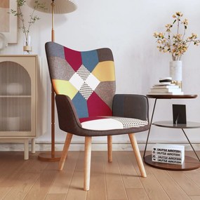 Poltrona Relax İn Tessuto Patchwork /