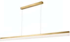 Lampada da soffitto LED APP1697-CP 200 cm Brush Gold