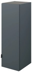 Pensile bagno Neo grigio scuro SENSEA, 1 anta apertura da destra P 35 x L 30 x H 90 cm