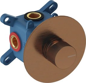 Rubinetto per incasso doccia Loop K 1 via rose gold brushed