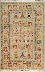 Samarkand Tappeto 80 x 120 (Pakistan) Annodato A Mano