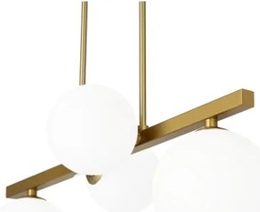 Lampadario a sospensione con supporto rigido KAMA 4xG9/28W/230V