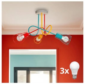 Lampadario a plafone OXFORD 3xE27/15W/230V