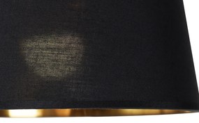 Lampada ad arco intelligente nera con oro incl. Wifi A60 - Arc Basic