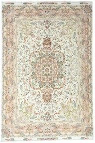Tabriz Tappeto persiano 370 x 250 Beige (Iran) Annodato A Mano