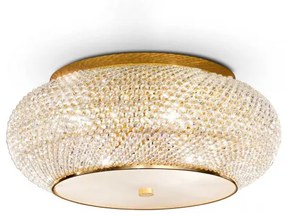 Ideal Lux -  Pasha' PL10  - Lampada da soffitto con perle di cristallo