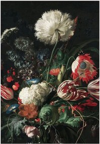 Carta da parati in tessuto non tessuto Golden Age Flowers I