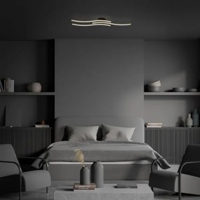 Brilo - Plafoniera LED LED/19W/230V 3000K nero