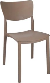 Sedia impilabile per interni ed esterni LIBRA Tortora 2 sedie