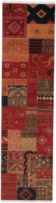 Patchwork Tappeto orientale 300x80 (Indian) Annodato A Mano