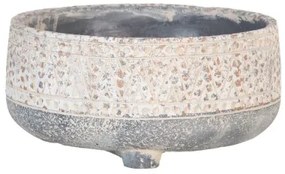 Vaso Grigio Cemento 25 x 25 x 12 cm