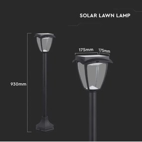 Lampada solare LED LED/2W/230V 93 cm 3000/6000K IP65 2200 mAh