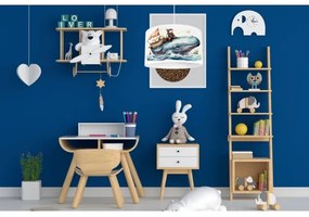 Lampadario per bambini OCEAN 1xE27/60W/230V