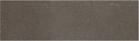 Piastrella battiscopa Time in monocottura smaltata antracite opaco L 75 x H 7 cm x Sp 10 mm confezione da 10.5 ml