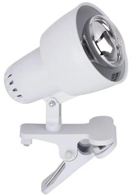 Rabalux 4356 - Lampada con morsetto CLIP 1xE14/40W/230V bianco