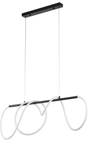 Lampada a sospensione LED su cavo FLEXI LED/45W/230V 4000K nera