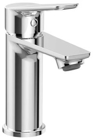 Miscelatore lavabo in ottone cromato con piletta Linea Aurora