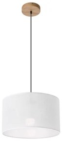 Lampadario a cavo ANTONIO 1xE27/60W/230V rovere