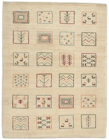 Gabbeh Tappeto 110 x 140 (Iran) Annodato A Mano