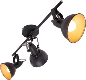 Faretto 3xE14/40W/230V nero