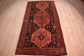 Hamedan Tappeto persiano 130x270 (Iran) Annodato A Mano