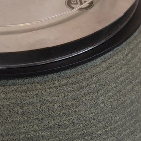 Camino a bioetanolo braciere da giardino da terra per interno esterno BOTTICELLI Verde Salvia d.40 x h54