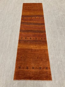 Loribaft Tappeto persiano 290x80 Giallo (Iran) Annodato A Mano