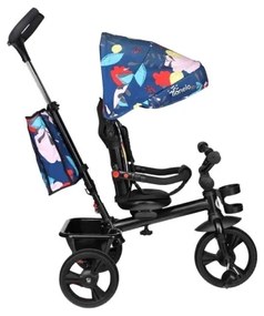 Lionelo - Triciclo per bambini HAARI nero/multicolore