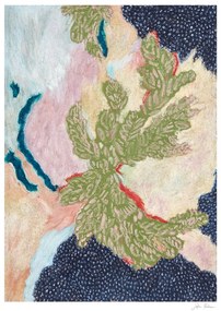 Poster 50x70 cm Little Green – Sofie Rebecca Iversen – The Poster Club