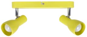Luce Spot PICARDO 2xE14/40W/230V giallo