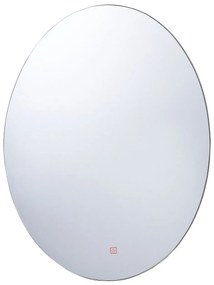 Specchio ovale da parete a LED 60 x 80 cm MAZILLE Beliani