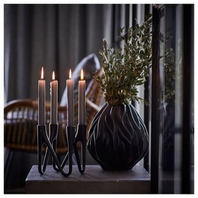 Vaso in porcellana nera Flame - Morsø