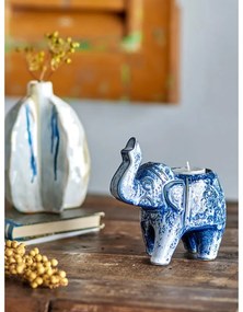 Portacandele in gres per candele da tè Oliphant - Bloomingville